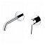 Grifo de lavabo monomando empotrado Milos Stick cromo de Imex